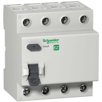 Устройство защитного отключения 4P 25A тип AC 30mA Schneider Electric Easy 9