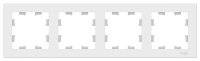 Рамка 4-постовая универсальная Schneider Electric AtlasDesign Белый