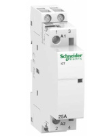 Контактор модульный 25A 220V 50Гц 2НО Schneider Electric Acti 9 iCT