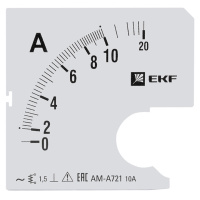 Шкала сменная для A721 10/5A-1,5 EKF PROxima