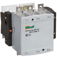 Контактор 115A 220V 1НО+1НЗ DEKraft КМ103-115A-220В-11