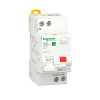 Дифференциальный автомат 1P+N 10A (C) 6kA тип A 10mA Schneider Electric Resi9