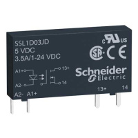 Твердотельное реле, 1 фазА, 3,5 А SSL1D03JD Schneider Electric