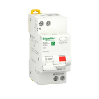 Дифференциальный автомат 1P+N 32A (C) 6kA тип AС 30mA Schneider Electric Resi9