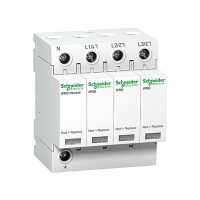 Ограничитель перенапряжений 3P+N T2 TT & TN-S Schneider Electric Acti9 iPRD65r