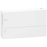 Бокс навесной с белой дверцей 376х228х101.5мм, 1ряд/18мод, IP40 Schneider Electric Mini Pragma