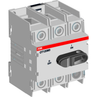 Выключатель нагрузки модульный до 40A 3P с черной ручкой управления ABB OT40M3