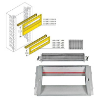 DIN-рейка+пластрон H=150мм для шкафа GEMINI (Размер1) ABB