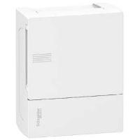 Бокс навесной с белой дверцей 160х198х95мм, 1ряд/6мод, IP40 Schneider Electric Mini Pragma