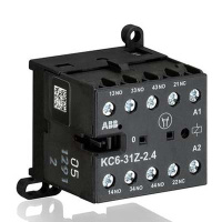 Реле миниконтакторное 4P (3НО+1НЗ) KC6-31Z-05 с катушкой DC ABB 