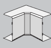 Угол внутренний для TMU/ТМС AIM 40x17 DKC In-Liner Белый