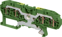 Клемма D2,5/5.P.4L пруж. 2.5мм.кв. земля ABB