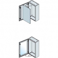 Шкаф с прозрачной дверью 1000x600x250мм, с монтажной платой ABB SR2