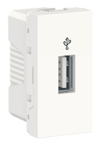 USB-Коннектор 1 модуль Schneider Electric Unica New Modular Белый