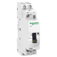 Контактор модульный с ручным управлением 16A 230…240V 50Гц 1НО+1НЗ Schneider Electric Acti 9 iCT