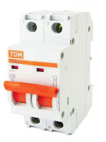 Автоматический выключатель 2P 63A C 4,5kA TDM ELECTRIC  ВА47-29