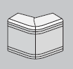 Угол внешний изменяемый 70С-120С TA-GN NEAV 80x40 DKC In-Liner Белый