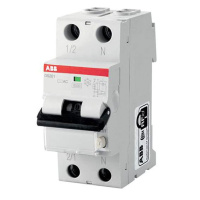 ABB Дифавтомат DS201 1P+N 6A (C) 6кА типA 30mA