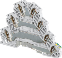 Клемма D2,5/5.T3.P.L пружинная 4ур.,2,5 мм.кв. ABB