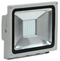 Прожектор LED SMD 188х225х112мм 30W 6500K 2100Lm угол луча 100°С IP65 Серый IEK СДО05-30