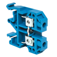 Клеммник на DIN-рейку синяя EKF PROxima JXB-4/35