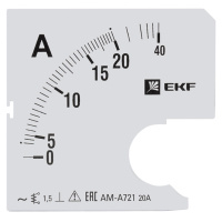 Шкала сменная для A721 20/5A-1,5 EKF PROxima