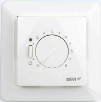 Терморегулятор с датчиком пола, +5°С +45°C, IP31 Devi DEVIreg 530