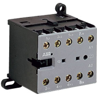 Миниконтактор 4P 9A (4НО) с катушкой 110-127V AC ABB B6-40-00-84