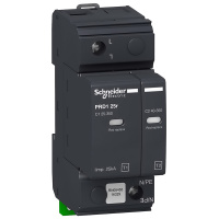 Ограничитель перенапряжений со сменным картриджем 1P, T1+2, TN-C, IT 230V Schneider Electric Acti9 PRD1 25r