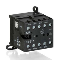 Миниконтактор 3A 3НО+1НЗ катушка 24V AC ABB K-6-31-Z