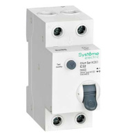 Systeme Electric City9 Set Дифавтомат 1P+N (С) 32А 6kA 30мА AС 230В