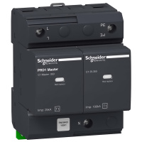 Ограничитель перенапряжений со сменным картриджем 1P+N, T1, TT & TN-S Schneider Electric Acti9 PRD1 mAster