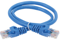 Коммутационный шнур (патч-корд), кат.5Е UTP, 2м, синий ITK