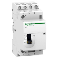 Контактор модульный с ручным управлением 25A 220…240V 50Гц 3НО Schneider Electric Acti 9 iCT