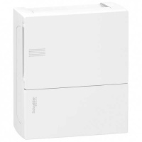 Бокс навесной с белой дверцей 196х228х101.5мм, 1ряд/8мод, IP40 Schneider Electric Mini Pragma