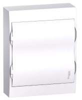 Бокс пластиковый навесной с белой дверцей 2рядa/24мод, IP40 Schneider Electric Easy9