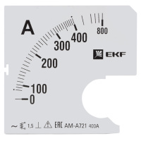 Шкала сменная для A721 400/5A-1,5 EKF PROxima