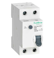 Systeme Electric City9 Set Дифавтомат 1P+N (С) 20А 6kA 10мА A 230В