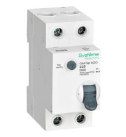 Systeme Electric City9 Set Дифавтомат 1P+N (С) 25А 6kA 30мА AС 230В