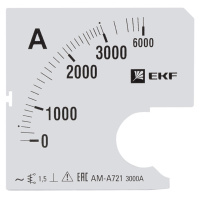 Шкала сменная для A721 3000/5A-1,5 EKF PROxima
