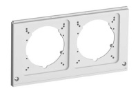 Лицевая панель с 2-мя отв. FMCE46 ( Розетки 63A, 2х10/16А), 1 ряд ABB