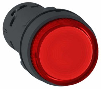 Кнопка 22мм 24В красная с подсв. XB7NW34B1 Schneider Electric