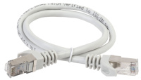 Коммутационный шнур (патч-корд), кат.5Е FTP, 1м, серый ITK