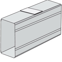 Накладка на стык профиля TA-GN SGAN 80 DKC In-Liner Белый