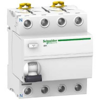 Устройство защитного отключения 4P 63A тип AС 30mA Schneider Electric Acti 9 iID K