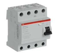 Устройство защитного отключения 4P 25A тип AC 30mA ABB FH204