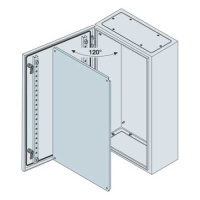 Шкаф с глухой дверью 700x500x250мм, с монтажной платой ABB SR2