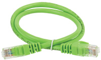 Коммутационный шнур (патч-корд), кат.5Е UTP, 2м, зеленый ITK