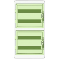 Бокс навесной для модульных устройств 842х448х178мм, 4ряда/72мод, IP65 Schneider Electric Kaedra