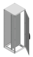 Шкаф напольный с глухой дверцей с монтажной платой 2000х800х500мм, IP55 Schneider Electric Spacial SF
